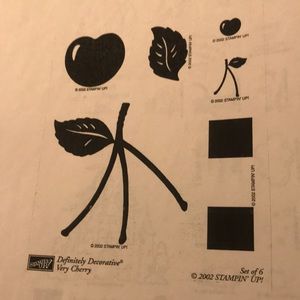 Stampin Up. Very Cherry 2002